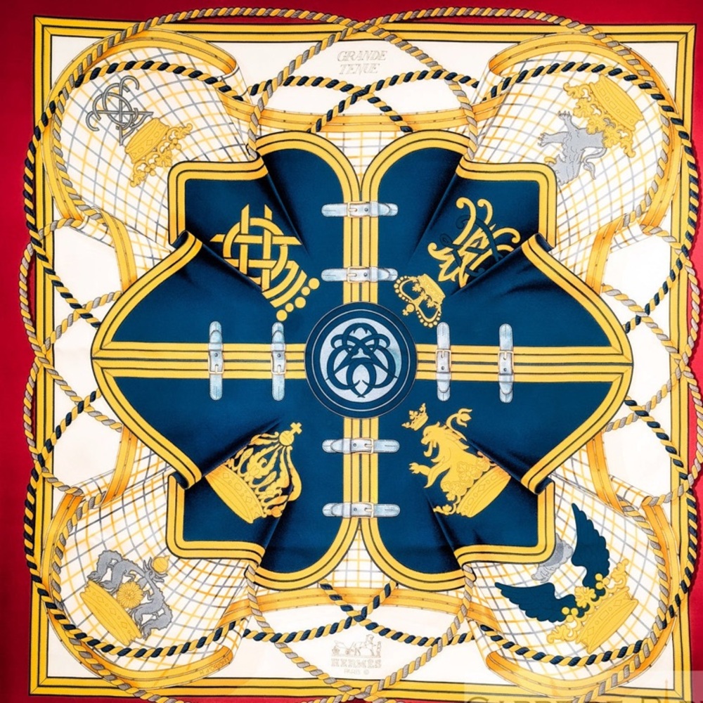 Hermès Grande Tenue Silk Scarf
